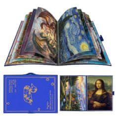 Nikcorp Album za puzzle NIKCORP, organizator s 20 pretinaca za slaganje od 1000 komada, plavi, PP materijal, dimenzije korica 75x54x4 cm, dimenzije folija 72x52 cm, zaštita od prašine i oštećenja, ergonomska