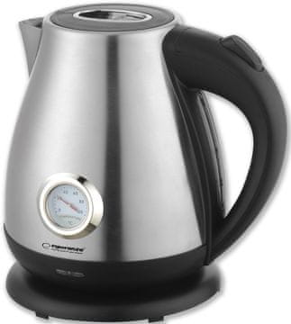 slomart Esperanza EKK029 električno kuhalo za vodu s termometrom, 1,8 L, inox