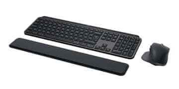 slomart Logitech MX Keys S Combo bežična tipkovnica i miš, Smart Backlighting