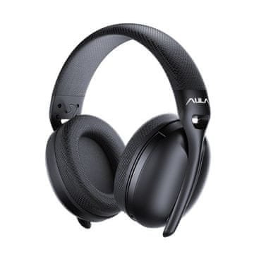 slomart AULA S6 gaming slušalice, naglavne, crne