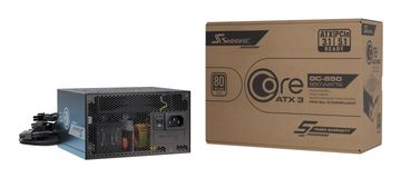 slomart Napajanje Seasonic CORE GC-850, ATX 3.1, 850 W, Crna