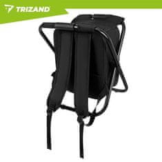 Trizand Sklopivo ribolovno sjedalo 3-u-1 s izoliranim ruksakom, do 150 kg