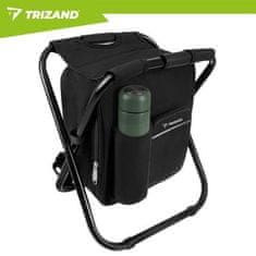 Trizand Sklopivo ribolovno sjedalo 3-u-1 s izoliranim ruksakom, do 150 kg