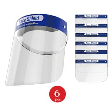 Northix Set od 6 zaštitnih štitnika za lice