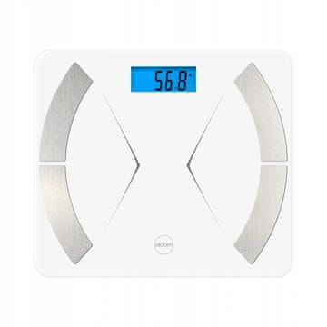 Northix Pametna bluetooth kupaonska vaga Eldom TWO500 bijela