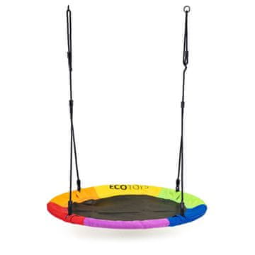 Northix Vrtna ljuljačka, 100 cm, višebojna ECOTOYS