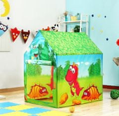 Northix Dječji šator-kućica, suhi bazen, Dino Iplay
