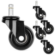 Northix IKEA gumeni kotačići za fotelju 5 cm / 10 mm 5 kom.