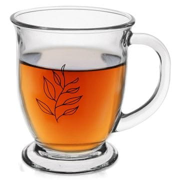 Northix Staklena šalica 450 ml