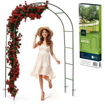 Northix Luk za vrtnu pergolu 240 cm Tanki PL-990