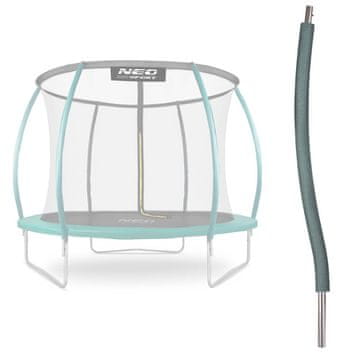 Northix Donji stup za trampolin tipa C, 8-14 stopa, zeleni Neo-Sport