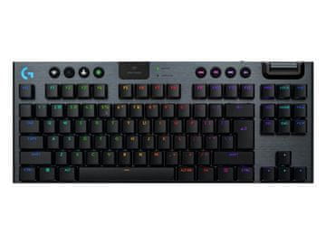 Logitech G915 X LIGHTSPEED TKL tipkovnica, GL taktilna, bežična, crna, slovenski raspored