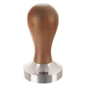Northix Čelični drveni tamper za kavu 5x9,5 cm