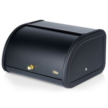 Northix Crna metalna posuda za kruh 30x26,5x17 cm