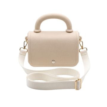CoZy Jelly Bag mini ženska torbica preko ramena – bež