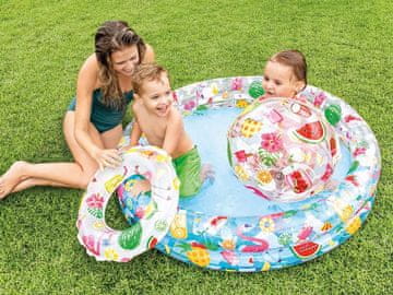 Northix Set napuhanih kugli i loptica za bazen 122 x 25 cm INTEX 59460