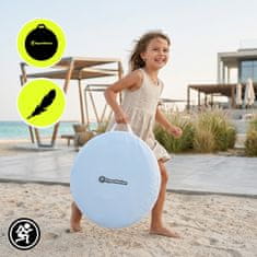 HyperMotion Samorasklapajući šator za plažu dimenzija 200 x 130 x 90 cm - pop-up sustav, četiri džepa s pijeskom, transportna torba, poliester 160T