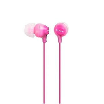 Sony SONY MDR-EX15LP Ružičaste žičane slušalice u uhu