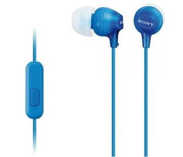 Sony SONY MDR-EX15AP Žičane In-Ear Slušalice s Mikrofonom Plave