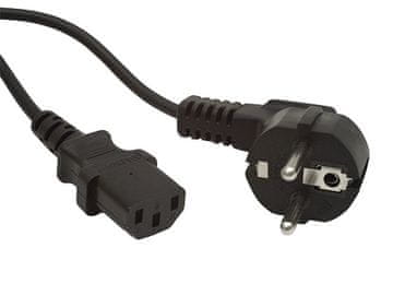 Gembird Gembird PC-186-VDE-10M kabel za napajanje Schuko - C14, 10m, crni