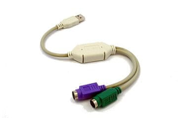 Gembird Gembird adapter USB na 2x PS/2 (tipkovnica+miš), UAPS12