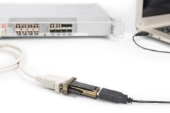 Digitus Digitus DA-70156 pretvarač USB-A na RS232 (DB9), crni