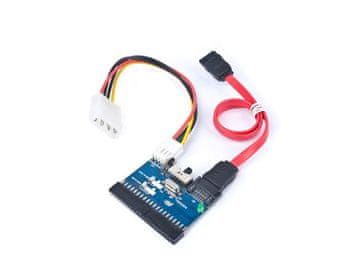 Gembird Gembird dvosmjerni adapter SATA na IDE, podržava 2.5"/3.5" diskove