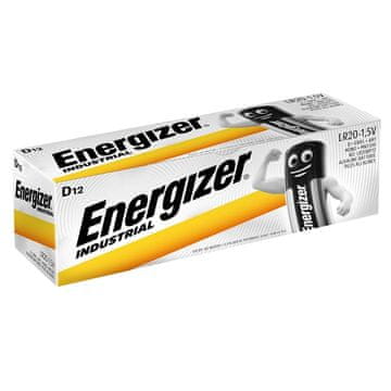 Energizer Energizer INDUSTRIAL PRO D LR20 alkalne baterije, 12 komada