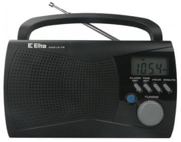Eltra Radio Eltra KINGA 2 FM/LW, USB reprodukcija, digitalno ugađanje, crna