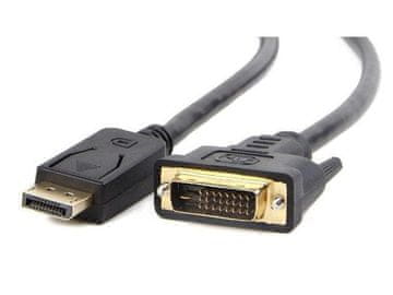 Gembird Gembird DP-DVI-3M kabel DisplayPort (M) na DVI-D (24+1) 3m, crni
