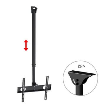 Maclean Maclean MC-631 stropni nosač za TV 32-65" do 50kg, VESA 400x400