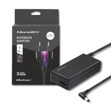 Qoltec Qoltec 50099 adapter za prijenosno računalo 90W, 20V, 4.74A, 5.5*2.5mm, crni