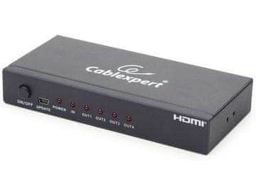 Gembird Gembird SP-HDMI-14 HDMI razdjelnik 1 ulaz / 4 izlaza, 4K