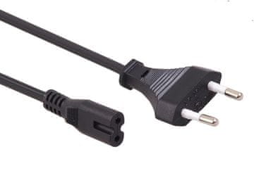Maclean Maclean MCTV-809 kabel za napajanje, 1.5m, EU utikač, crni