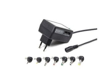 Gembird EnerGenie EG-MC-009 univerzalni adapter 24W, podesivi 3-12V