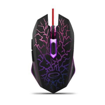 Esperanza Esperanza EGM211R žični gamerski miš, optički, 2400 DPI, USB