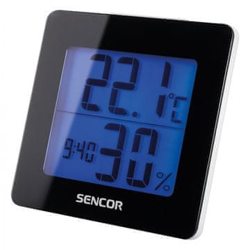SENCOR SENCOR SWS 1500B termometar s budilicom, bežični senzor