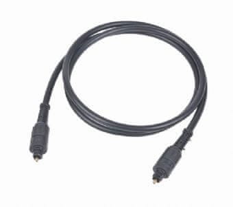 Gembird Gembird OPT-TOSLINK-1M optički audio kabel TOSLINK - TOSLINK, 1m, crni