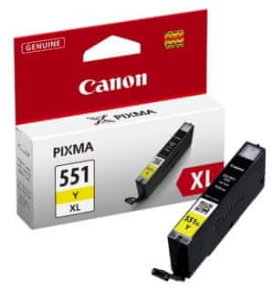 slomart Canon CLI-551XL tinta, žuta, XL