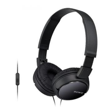 slomart Sony MDR-ZX110AP slušalice, crne