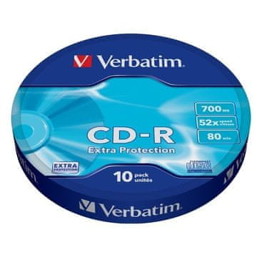 Verbatim Verbatim CD-R 52x 700MB komplet 10 komada, Extra Protection
