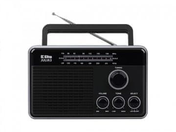 Eltra Eltra Julia 3 AM/FM radio, digitalno ugađanje, LCD zaslon, crna