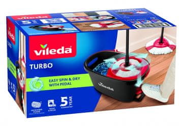 Vileda Vileda Turbo rotacijski komplet za brisanje