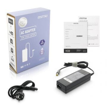 mitsu Lenovo 90W adapter za prijenosno računalo 20V 4.5A (8.0x5.5 pin)
