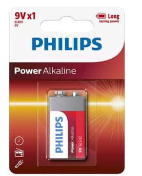 Philips Philips Power Alkaline 9V baterija, 1 kom