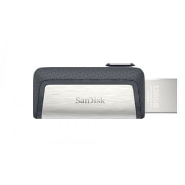 slomart SanDisk Ultra Dual Drive USB stick 256GB, USB-C/USB-A, 150MB/s