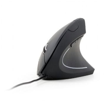 Gembird Gembird MUS-ERGO-01 ergonomska miška, 3200 DPI, crna