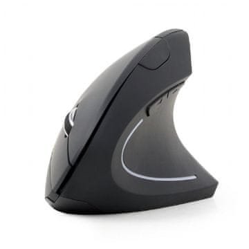 Gembird Gembird MUSW-ERGO-01 ergonomska vertikalna miš 1600 DPI, crna
