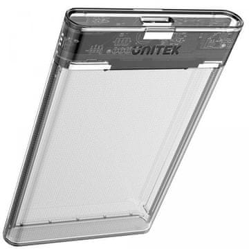 Unitek Unitek S1103A kućište za 2.5" SATA HDD/SSD, USB 3.1, siva