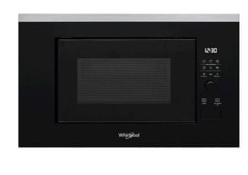Whirlpool Whirlpool WMF201G ugradbena mikrovalovna pećnica 20L, funkcija roštilja, crna